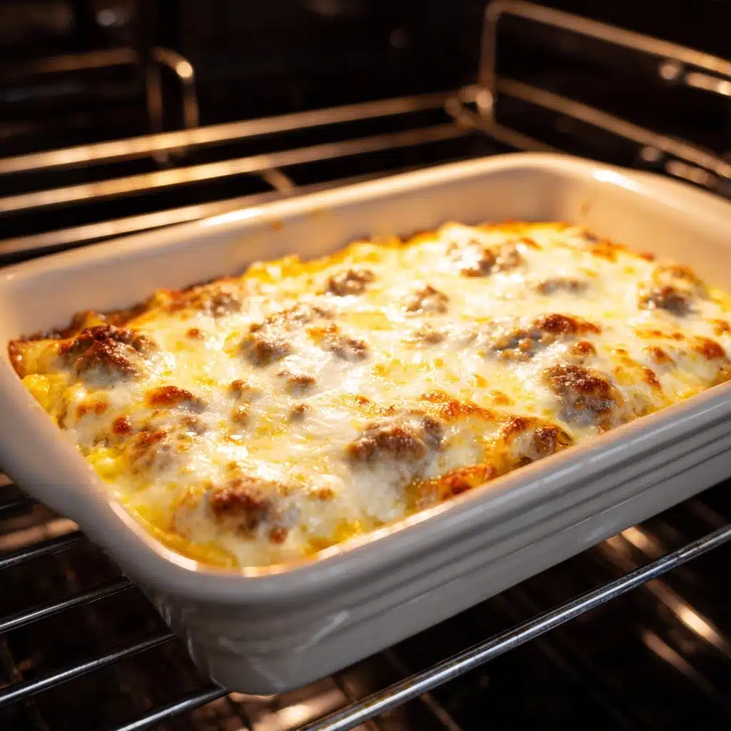 Biscuits and Gravy Casserole Recipe - Recipe Image