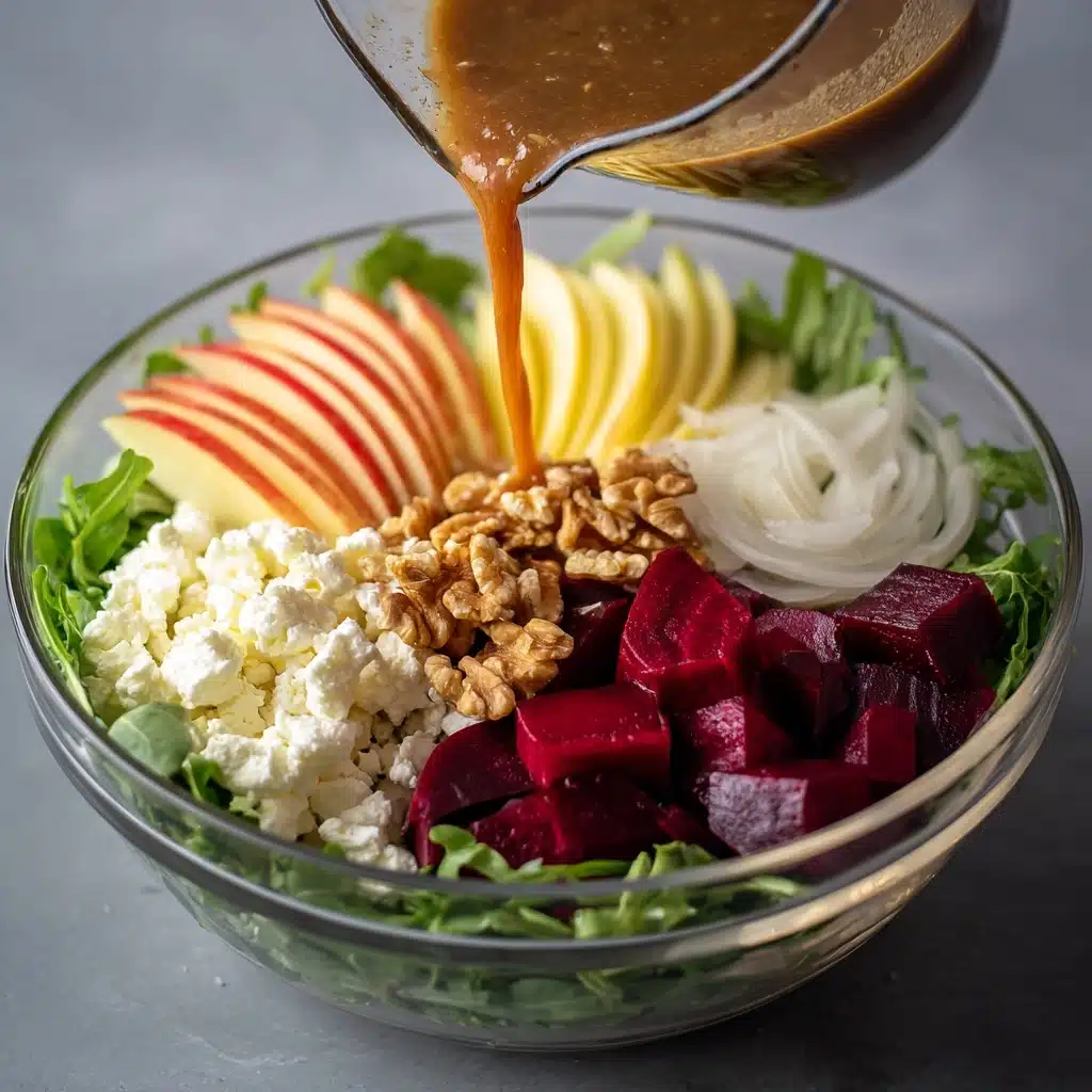 Beet and Arugula Salad with Goat Cheese Recipe - Recipe Image