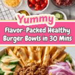 Healthy Burger Bowls with Special Sauce Recipe
