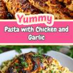 Pasta with Chicken and Garlic Recipe