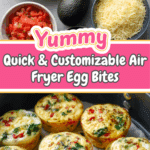 Air Fryer Egg Bites Recipe