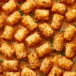 Grease a casserole dish and spread the beef mixture evenly across the bottom Recipe