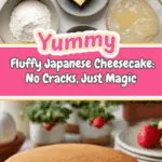 Cotton Japanese Cheesecake without the Cracks Recipe