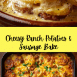 Cheesy Ranch Potatoes and Sausage Recipe