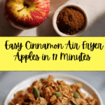 Easy Air Fryer Apples with Cinnamon, (Quick Recipe) Recipe
