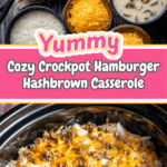 Crockpot Hamburger Hashbrown Casserole Recipe