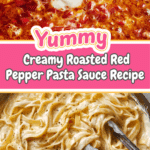 Creamy Crockpot Garlic Parmesan Chicken Pasta Recipe