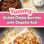 Grilled Cheese Burritos Recipe