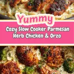 Slow Cooker Parmesan Herb Chicken & Orzo Recipe