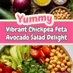 Chickpea Feta Avocado Salad Recipe