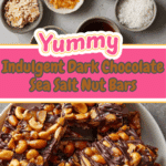 Dark Chocolate and Sea Salt Nut Bars Recipe