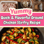 Ground Chicken Stirfry Recipe