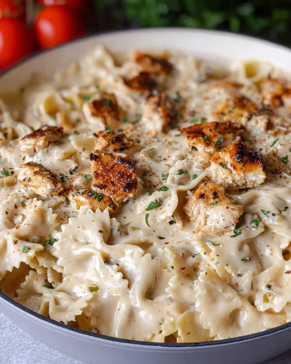 Chicken Garlic Parmesan Pasta Recipe
