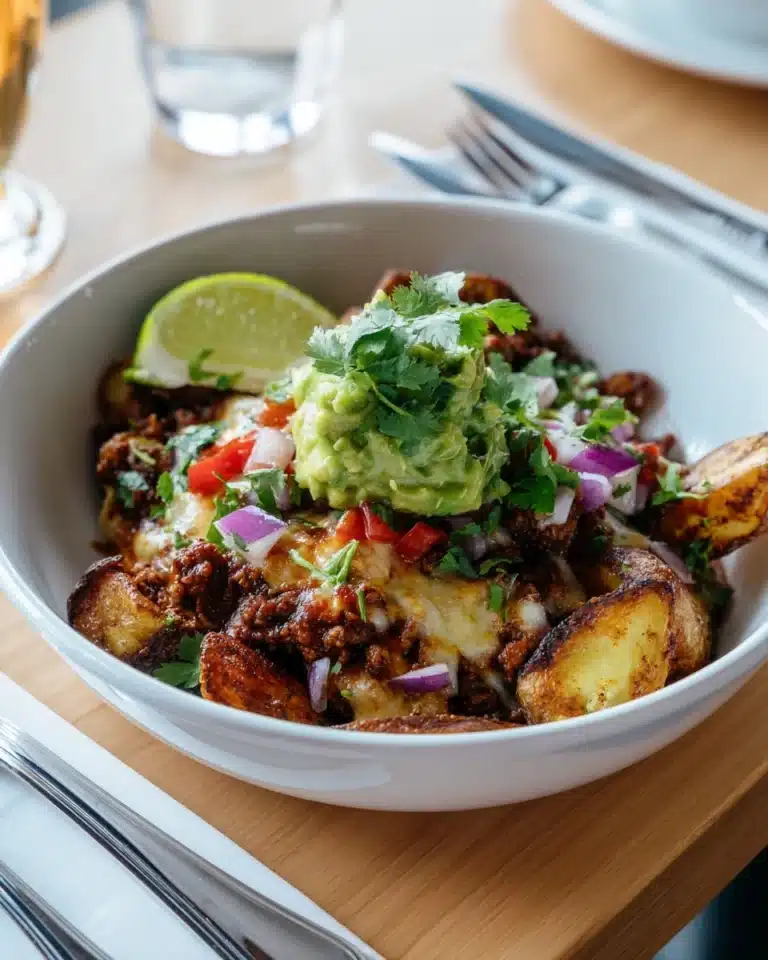 Loaded Potato Taco Bowl Recipe