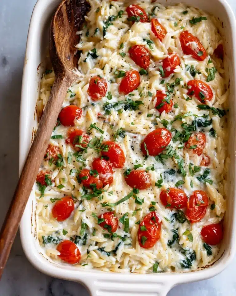 Boursin Orzo Bake Recipe