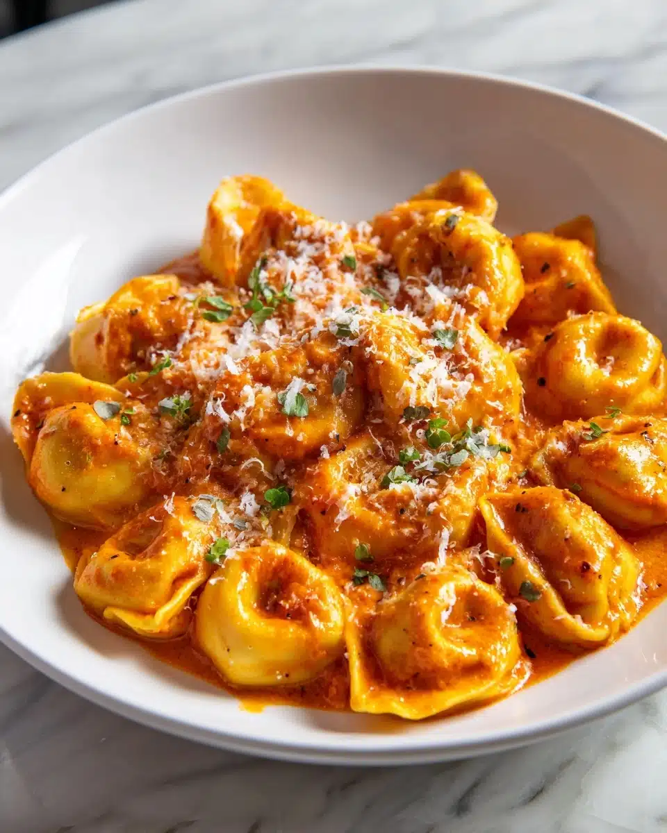 Creamy Tomato Tortellini Recipe
