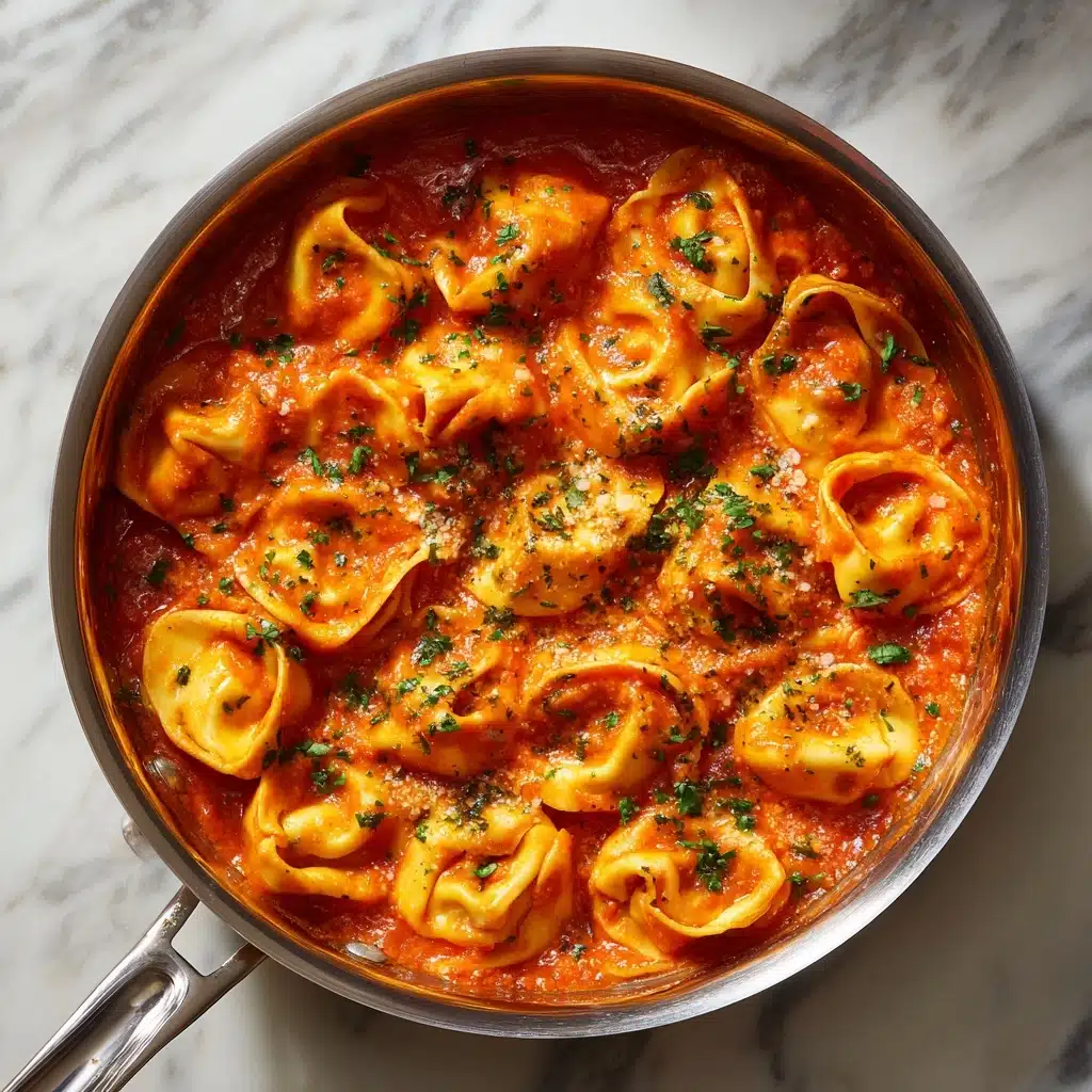 Creamy Tomato Tortellini Recipe - Recipe Image