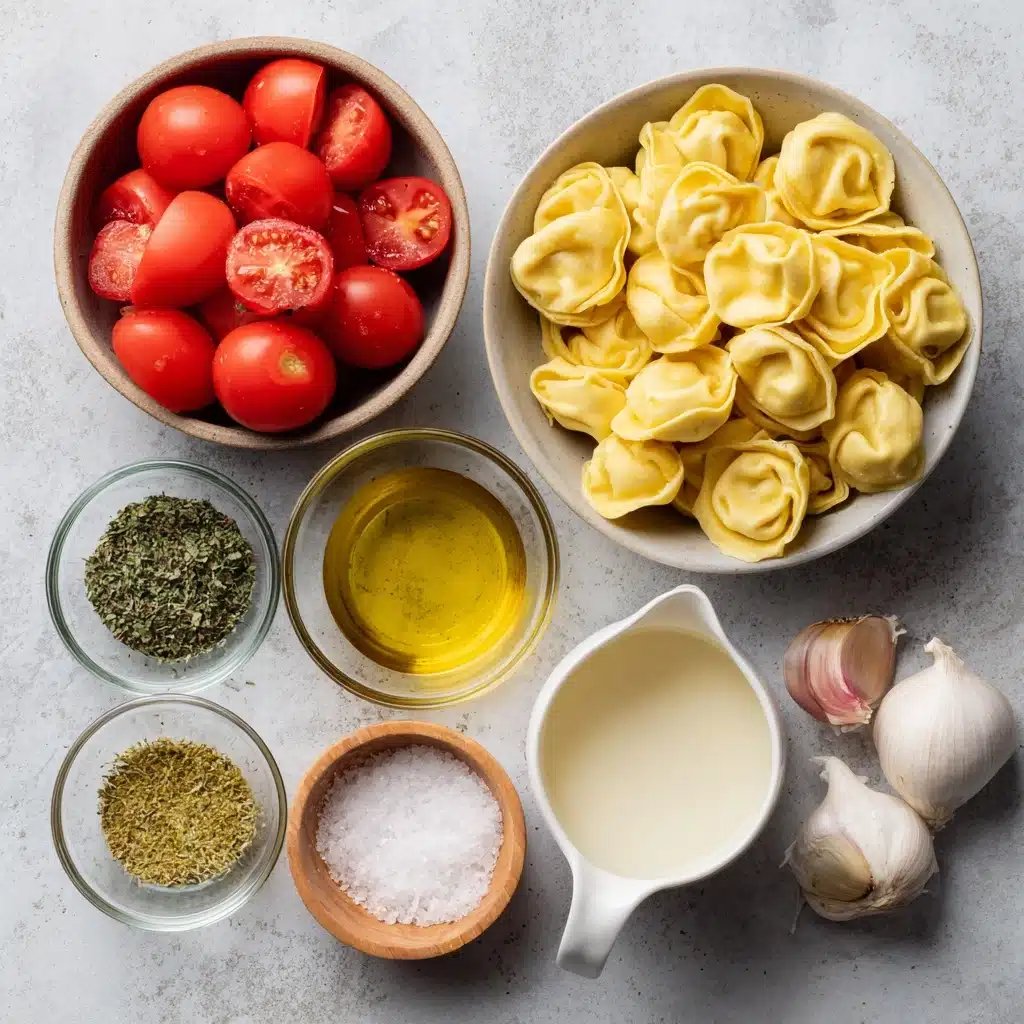 Creamy Tortellini Pasta Recipe 5 Creamy Tortellini Pasta Recipe - Recipe Image