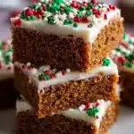Gingerbread Cookie Bars Recipe