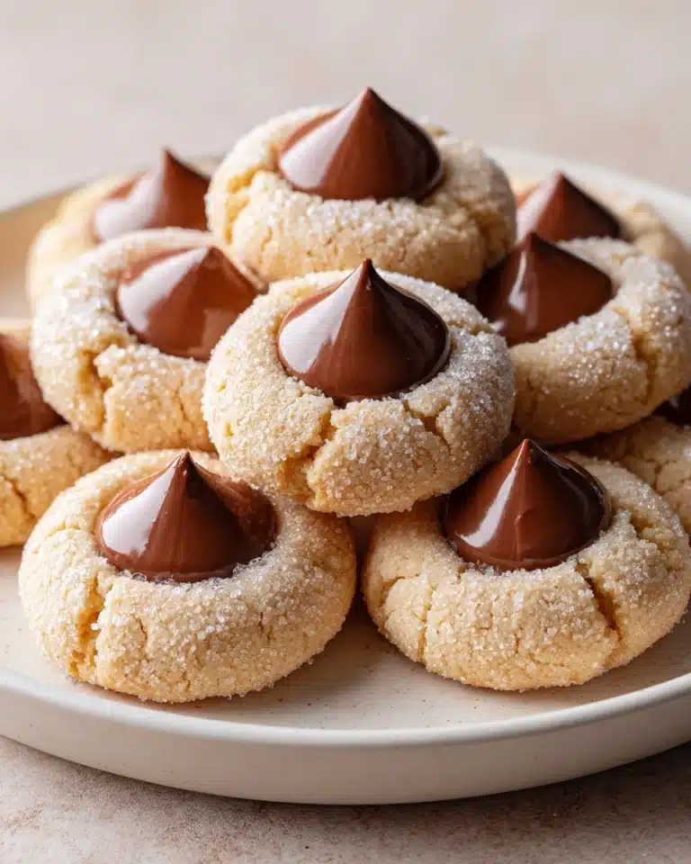 Classic Peanut Butter Blossoms Recipe