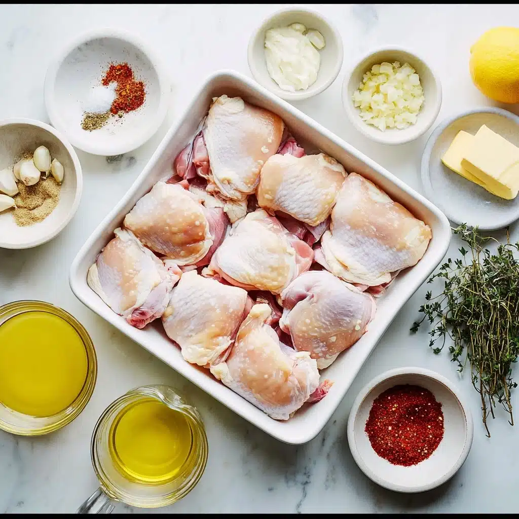 Skillet Chicken Thighs Recipe - Recipe Image