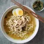 Lemon Ginger Chicken Noodle Soup Recipe