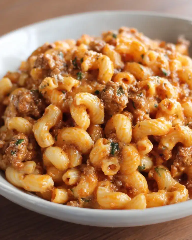 Homemade Hamburger Helper Recipe