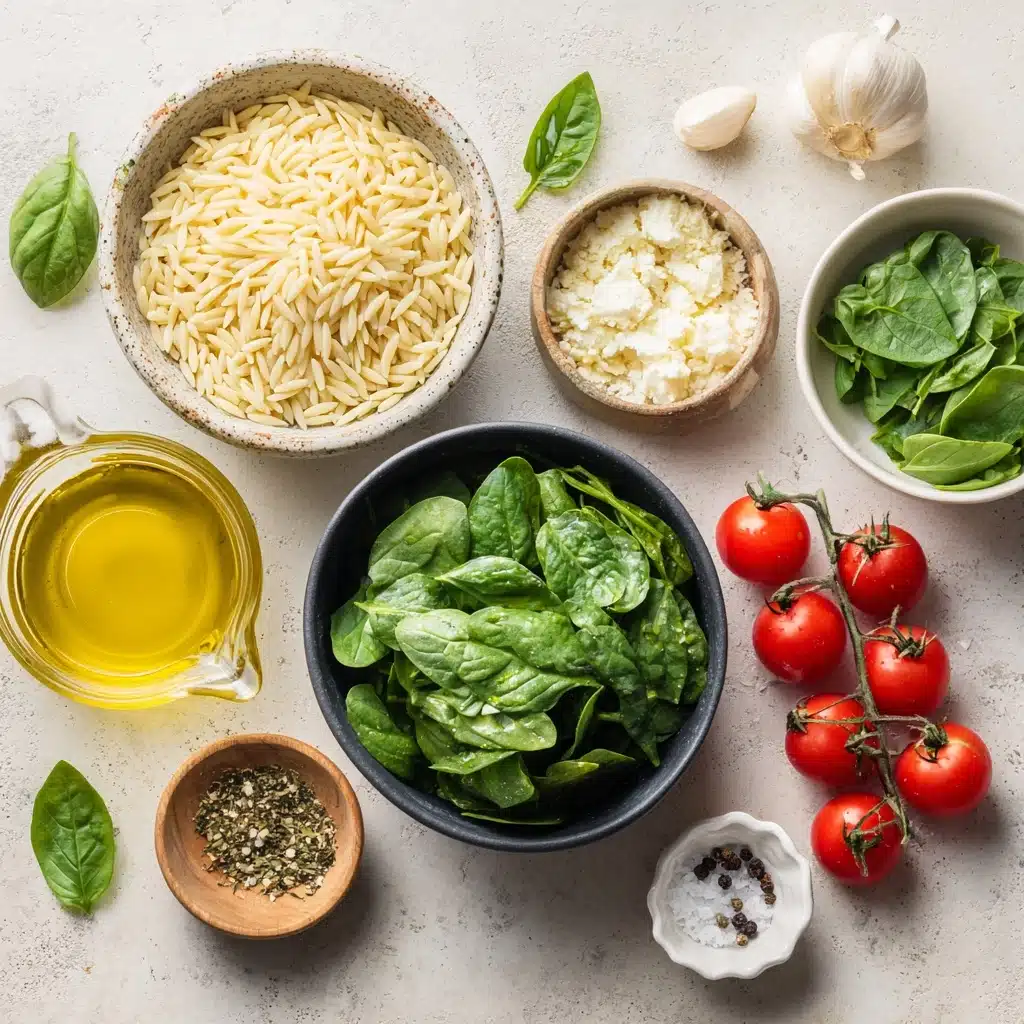 Boursin Orzo Bake Recipe - Recipe Image