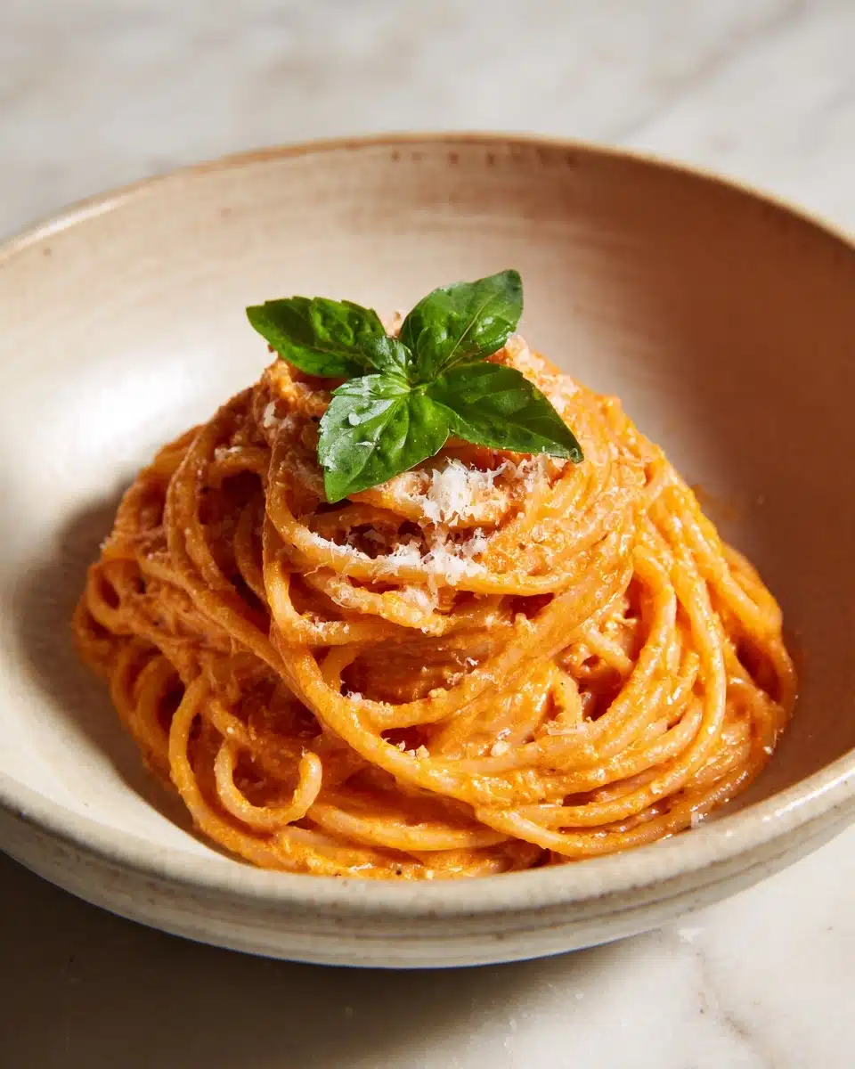 Roasted Tomato and Garlic Ricotta Pasta Recipe