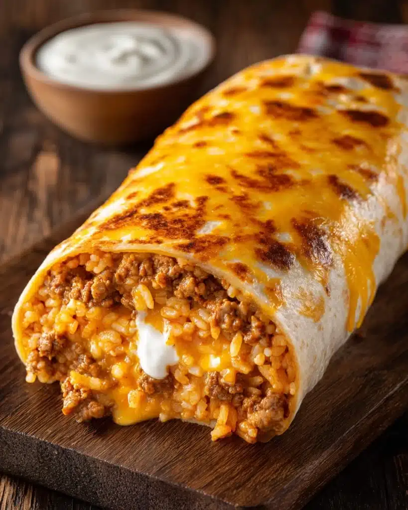 Grilled Cheese Burrito Recipe