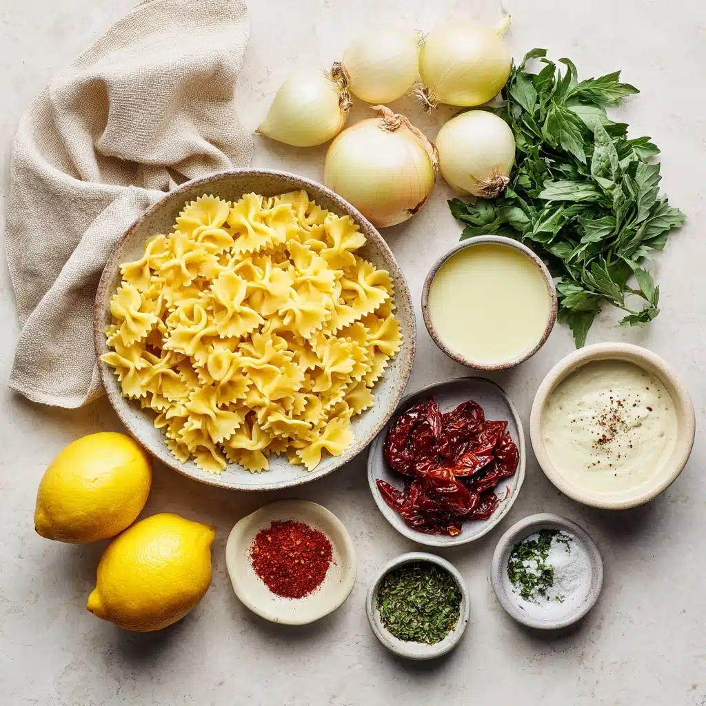 One Pan Caramelized Onion Pasta Recipe 5 One Pan Caramelized Onion Pasta Recipe - Recipe Image