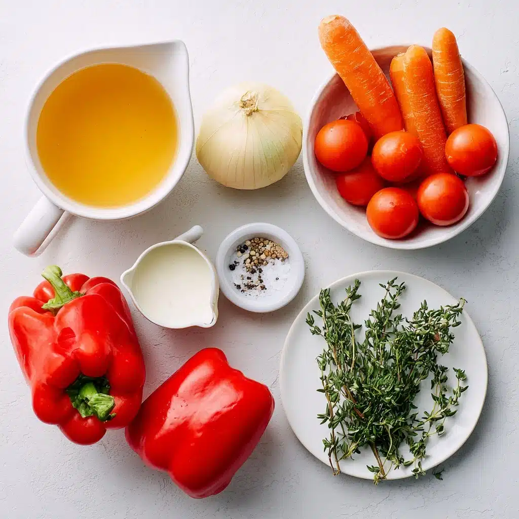 Roasted Red Pepper Soup Recipe 5 Roasted Red Pepper Soup Recipe - Recipe Image