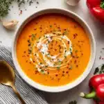 Roasted Red Pepper Soup Recipe