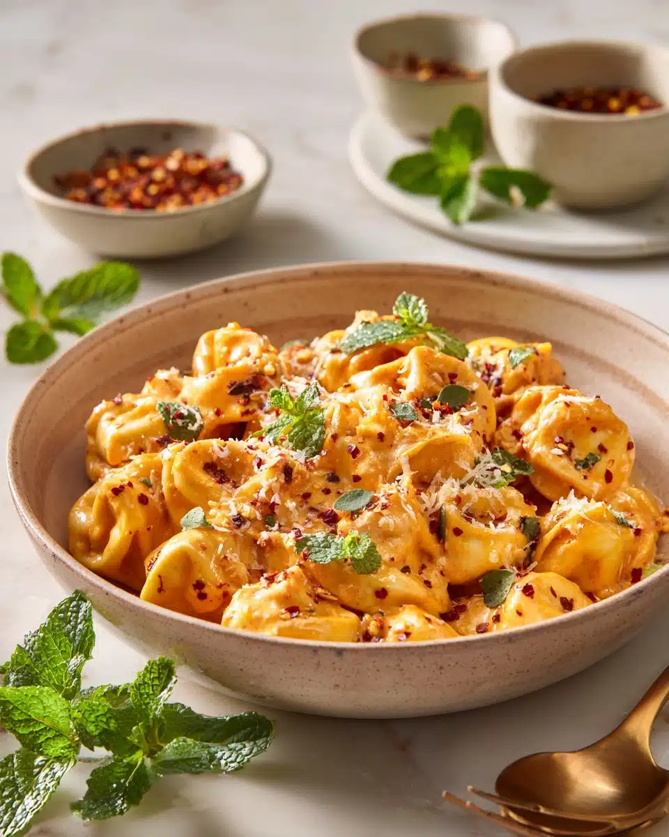 Creamy Tortellini Pasta Recipe