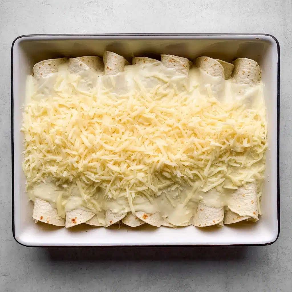 White Chicken Enchiladas Recipe - Recipe Image