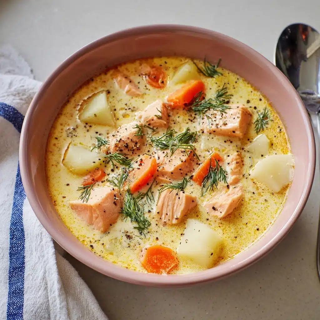 Finnish Salmon Soup "Lohikeitto" Recipe 6 Finnish Salmon Soup