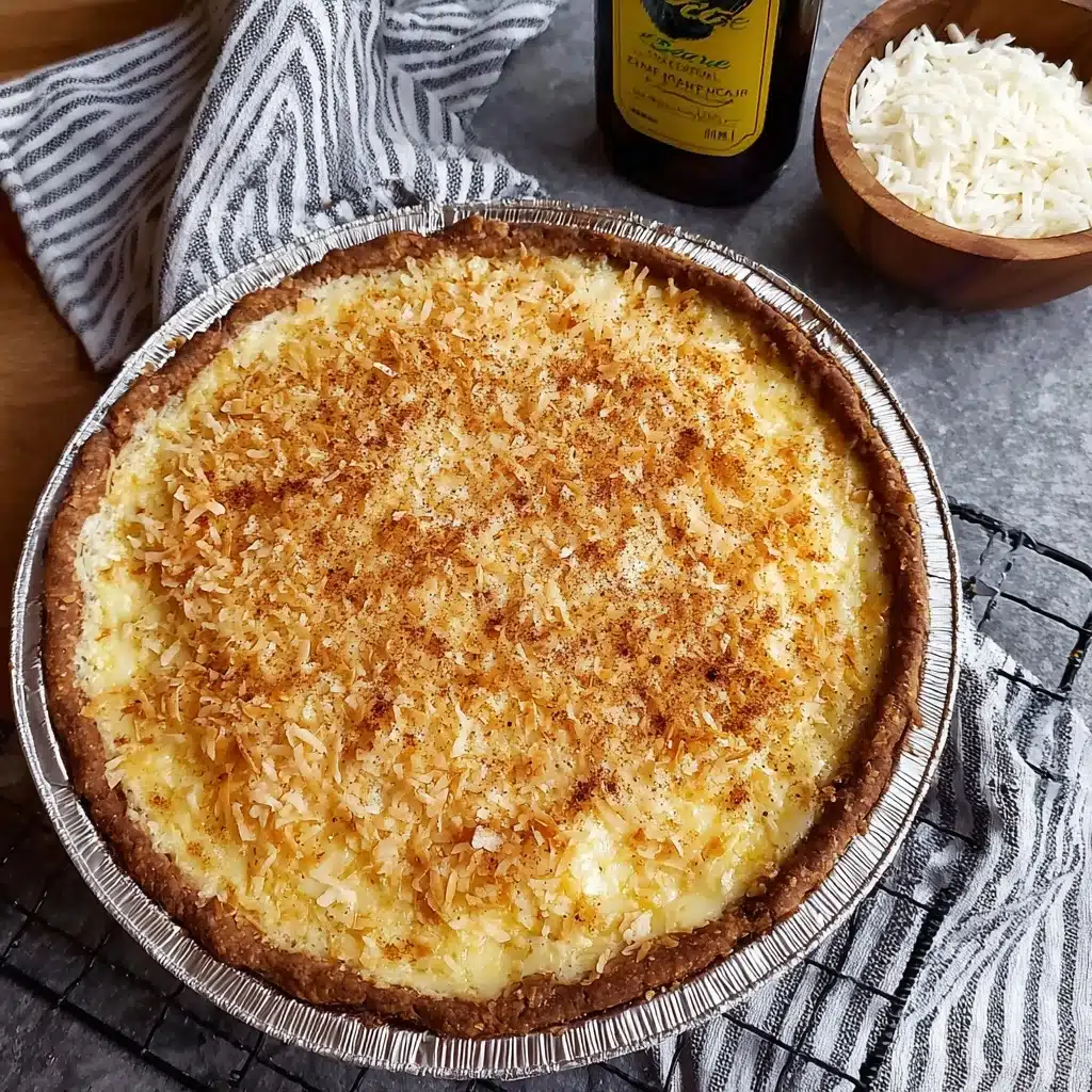 Gluten Free Pie with Coconut Cream Recipe - Recipe Image