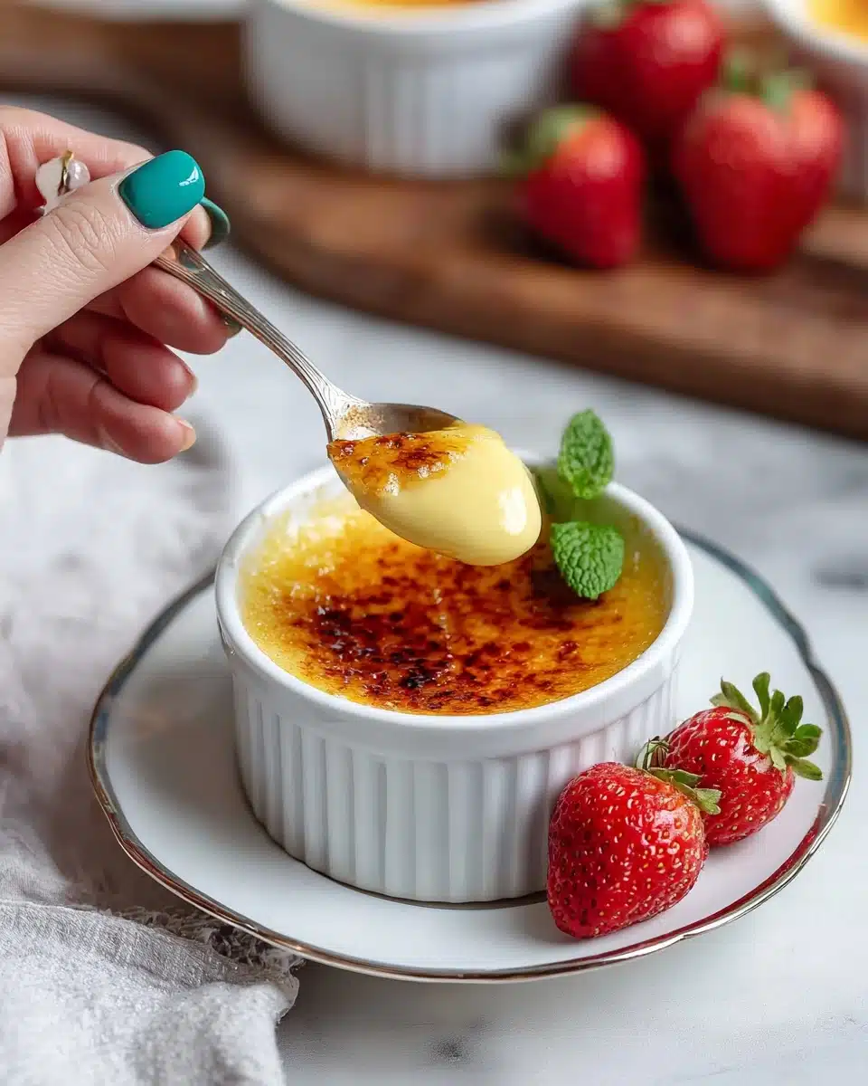 THE PERFECT VANILLA CREME BRULEE RECIPE