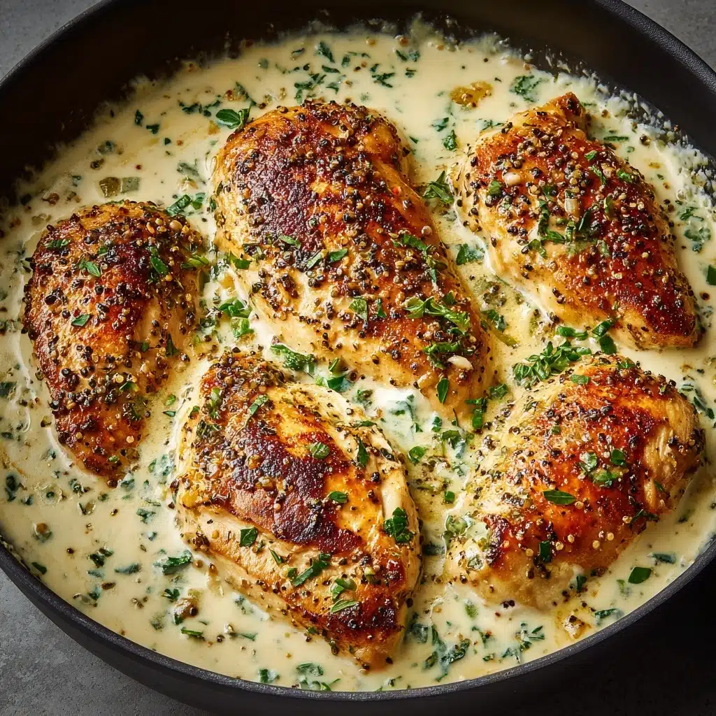 Creamy Parmesan Garlic Chicken Recipe - Recipe Image
