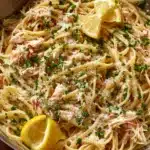 Easy Crab Linguine Recipe
