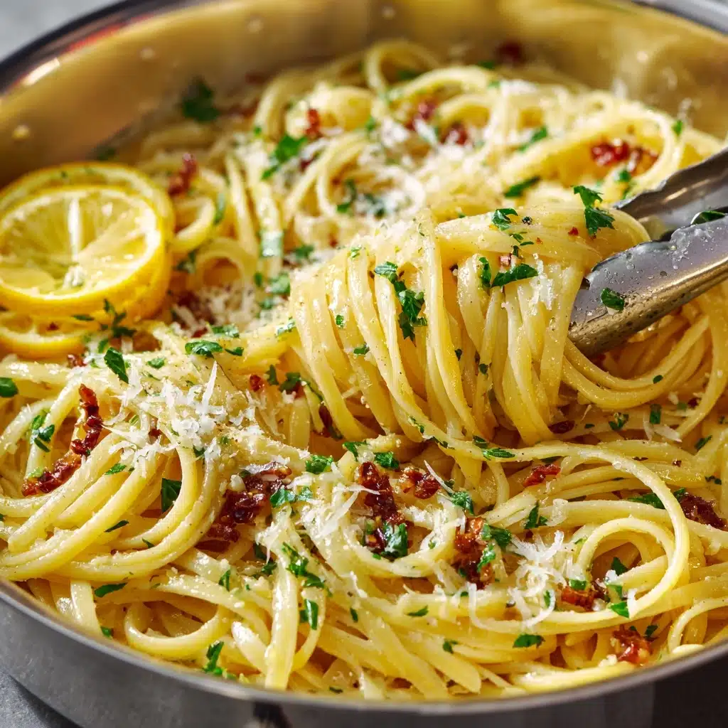 Easy Crab Linguine Recipe - Recipe Image