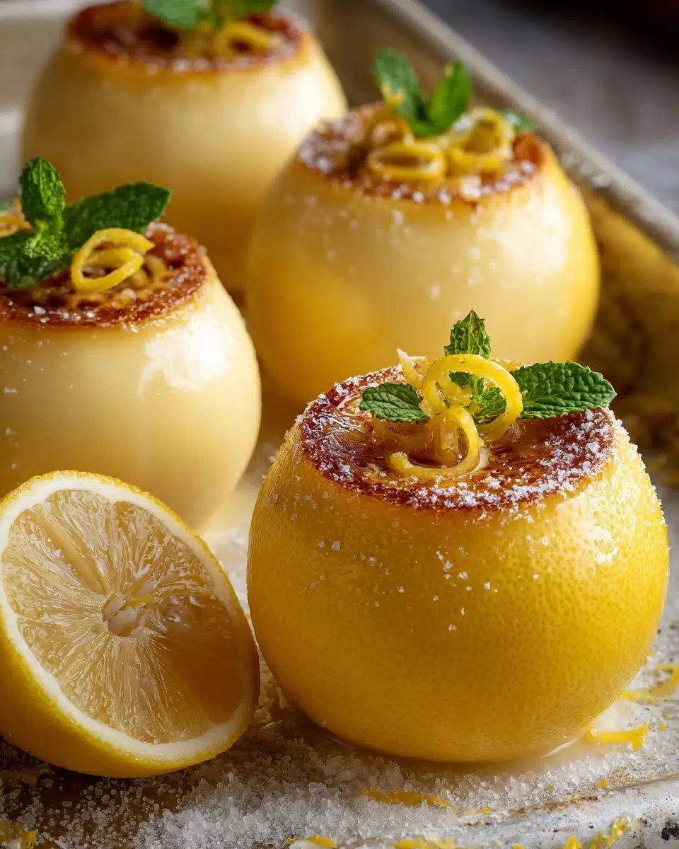 Lemon Posset Brûlée Recipe