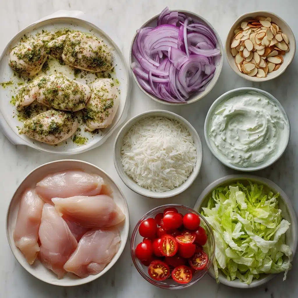 Greek Chicken Bowls Recipe 5 Greek Chicken Bowls Recipe - Recipe Image