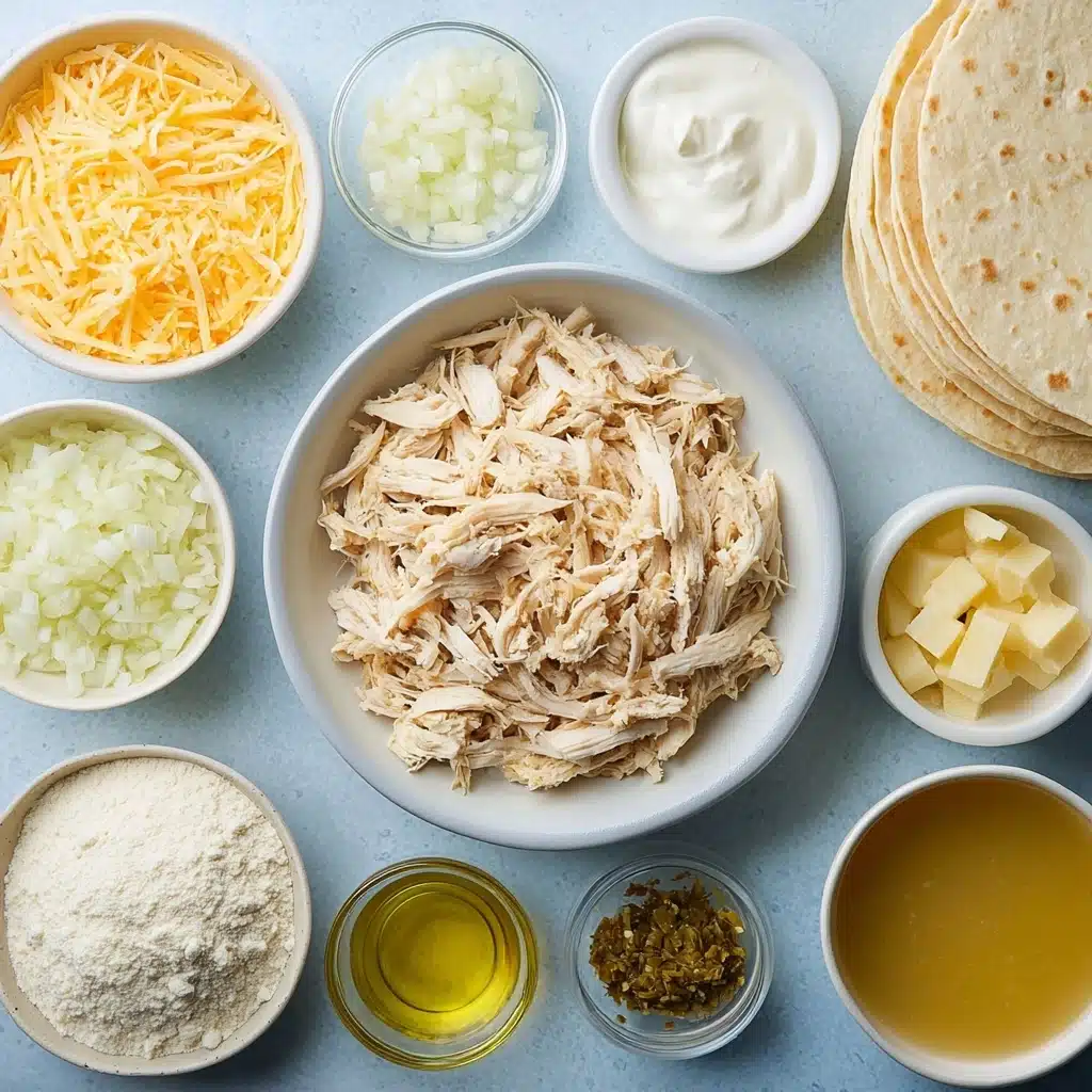 White Chicken Enchiladas Recipe - Recipe Image