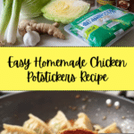 Chicken Potstickers (Pan Fried Dumplings) Recipe