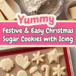 Christmas Sugar Cookies Recipe with Easy Icing Recipe