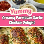 Creamy Parmesan Garlic Chicken Recipe