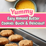 Almond Butter Cookies Recipe