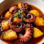 Greek Octopus Stew with Potatoes Recipe