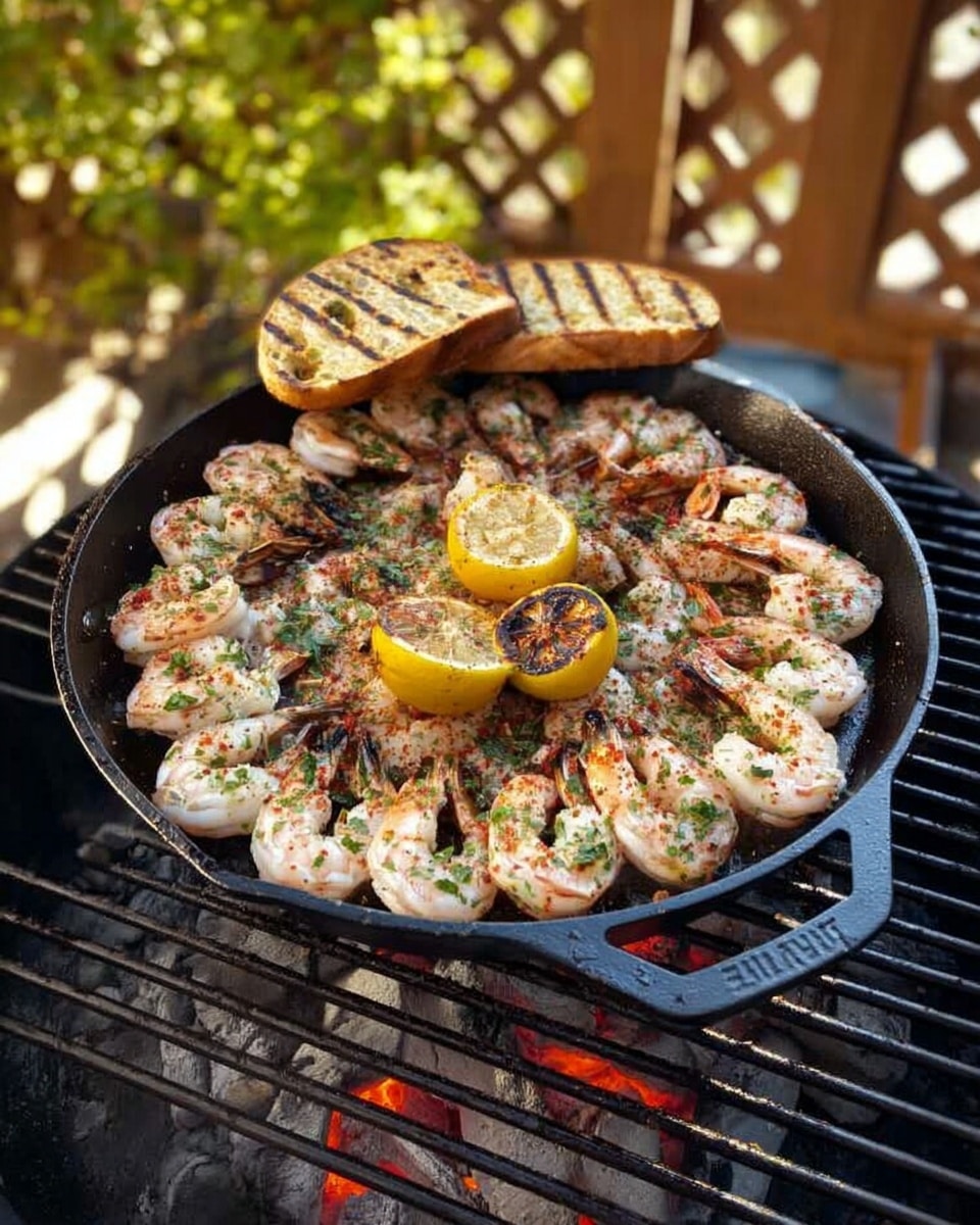 Garlic Smoked Shrimp Recipe